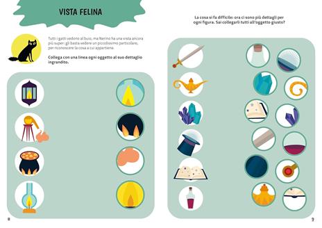 Scuola di magia. Il quaderno di giochi e passatempi per divertirsi ovunque! Gli scaccianoia! - Agnese Baruzzi - 5