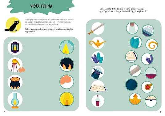 Scuola di magia. Il quaderno di giochi e passatempi per divertirsi ovunque! Gli scaccianoia! - Agnese Baruzzi - 5