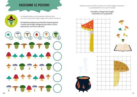 Scuola di magia. Il quaderno di giochi e passatempi per divertirsi ovunque! Gli scaccianoia! - Agnese Baruzzi - 6