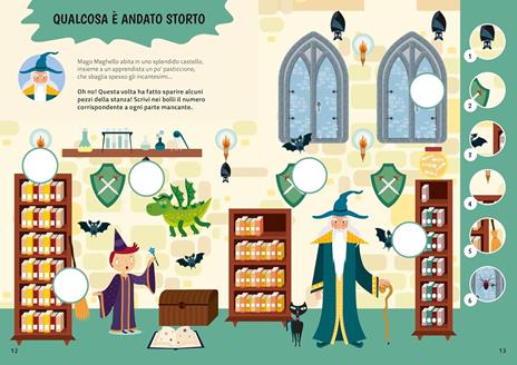 Scuola di magia. Il quaderno di giochi e passatempi per divertirsi ovunque! Gli scaccianoia! - Agnese Baruzzi - 7