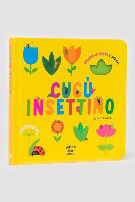 Cucù insettino. Solleva il feltro e scopri. Ediz. a colori - copertina