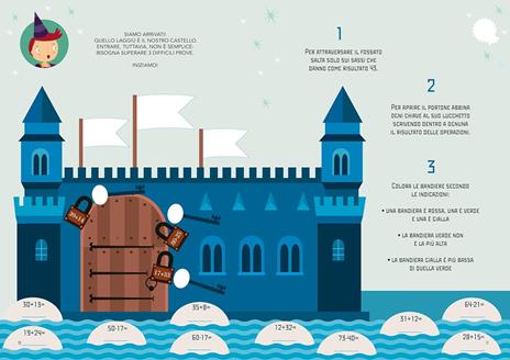 Il magico libro delle operazioni e delle tabelline. Pazzi per la matematica - 6