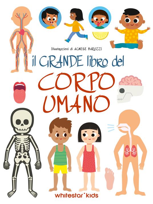 Il grande libro del corpo umano. Ediz. a colori - Agnese Baruzzi - copertina