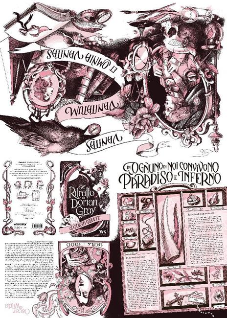 Il ritratto di Dorian Gray. Il Cartavolante. Libro poster - 2