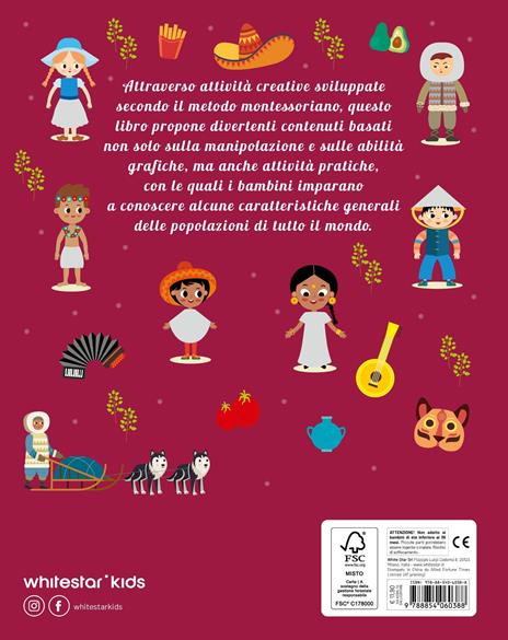 Il mio primo libro dei popoli del mondo. Montessori - Chiara Piroddi - 3