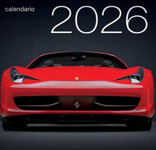 Auto leggendarie. Calendario da tavolo 2026 - copertina