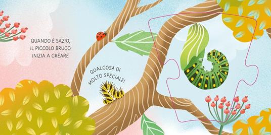 Divento una farfalla. Un puzzle per crescere. Ediz. a colori - Ester Castelnuovo - 4