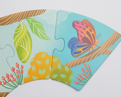 Divento una farfalla. Un puzzle per crescere. Ediz. a colori - Ester Castelnuovo - 8