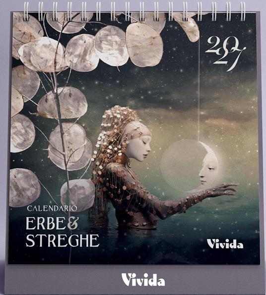 Erbe e streghe. Calendario da tavolo vivida 2027 - copertina