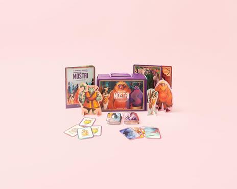 Gioca con i mostri. Valigetta. Ediz. a colori. Con puzzle. Con Carte - Anna Láng - copertina