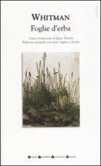 Foglie d'erba. Testo inglese a fronte. Ediz. integrale - Walt Whitman - copertina