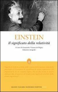 Il significato della relatività. Ediz. integrale - Albert Einstein - copertina