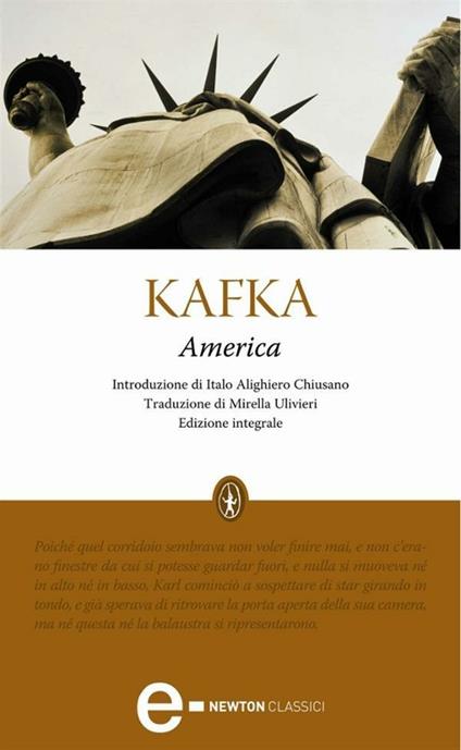 America. Ediz. integrale - Franz Kafka,Mirella Ulivieri - ebook