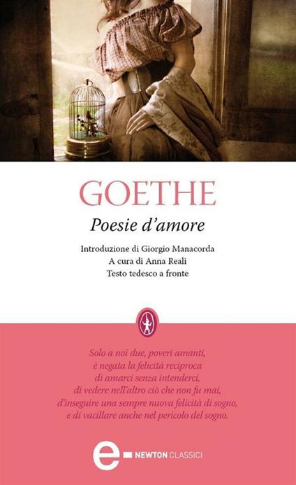 Poesie d'amore - Johann Wolfgang Goethe,Anna Reali - ebook