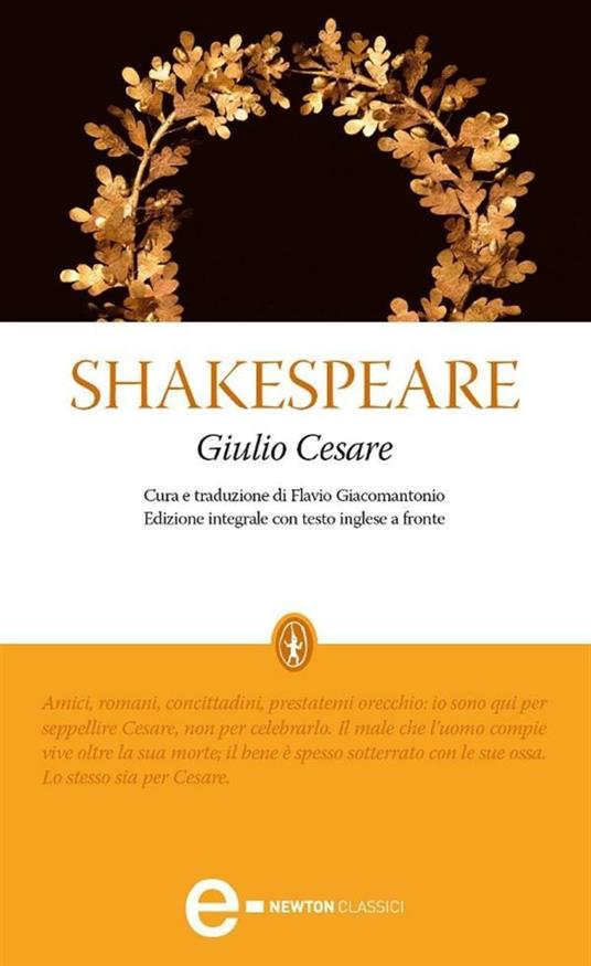 Giulio Cesare. Ediz. integrale - William Shakespeare,Flavio Giacomantonio - ebook