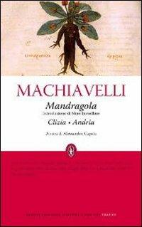 Mandragola-Clizia-Andria - Niccolò Machiavelli - copertina