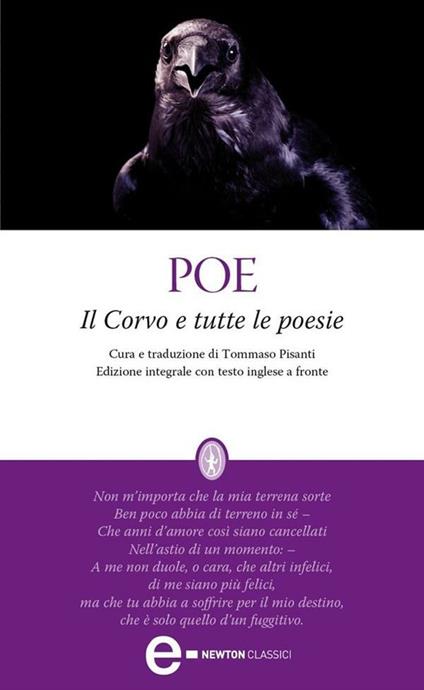 Il corvo e tutte le poesie. Testo inglese a fronte. Ediz. integrale - Edgar Allan Poe,Tommaso Pisanti - ebook