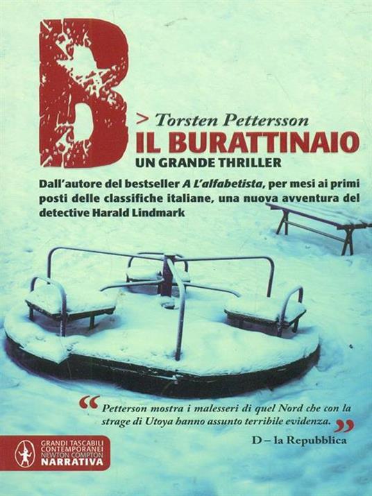 B. Il burattinaio - Torsten Pettersson - copertina