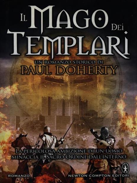 Il mago dei templari - Paul Doherty - copertina