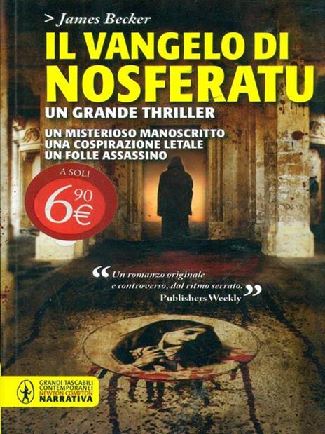 Il vangelo di Nosferatu - James Becker - copertina