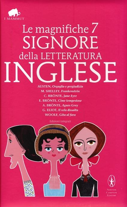 Le magnifiche 7 signore della letteratura inglese. Ediz. integrale - copertina