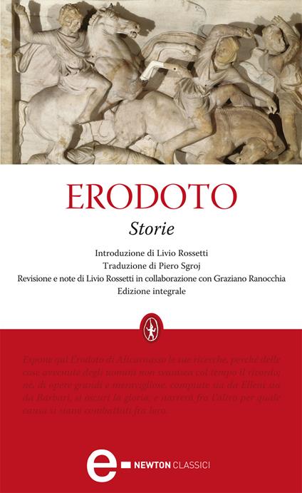 Le storie. Ediz. integrale - Erodoto,Piero Sgroj - ebook