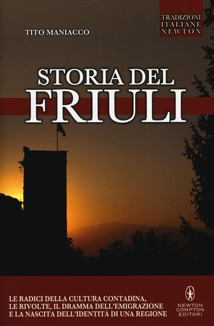 Storia del Friuli - Tito Maniacco - copertina