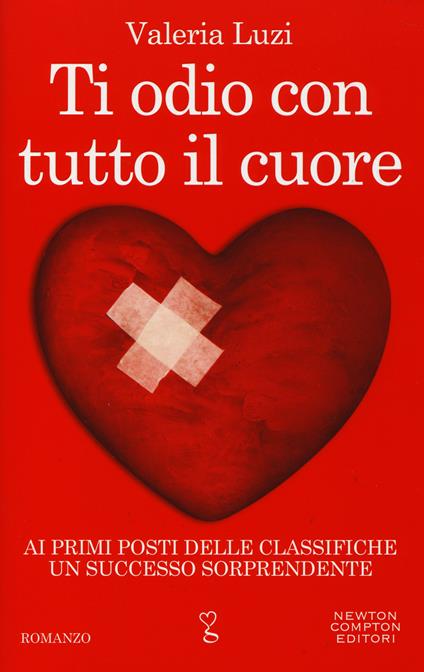 Ti odio con tutto il cuore - Valeria Luzi - copertina