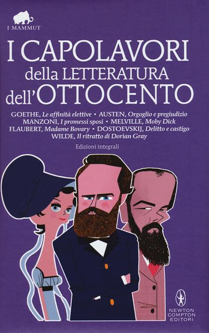 I capolavori della letteratura dell'Ottocento. Ediz. integrali - copertina