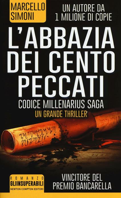 L' abbazia dei cento peccati. Codice Millenarius saga - Marcello Simoni - copertina