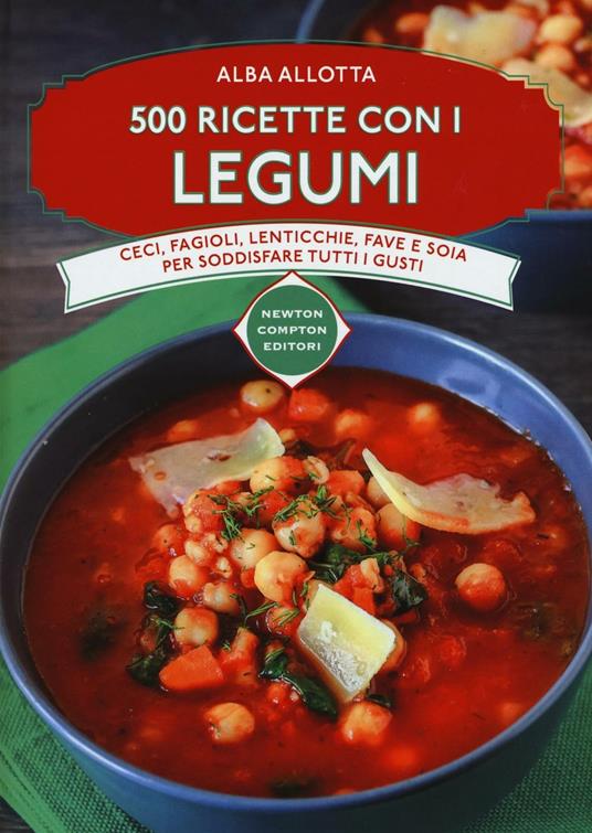 500 ricette con i legumi - Alba Allotta - copertina