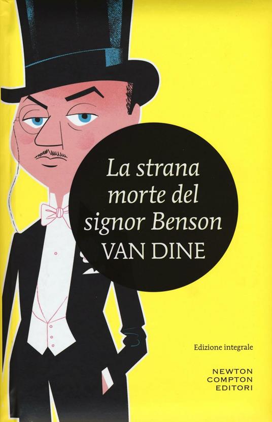La strana morte del signor Benson - S. S. Van Dine - copertina