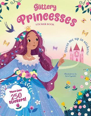 Glittery Princesses: Sticker Book - cover