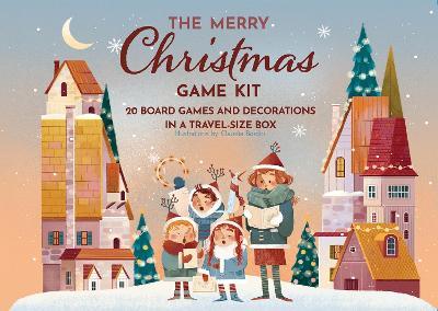 The Merry Christmas Game Kit: Over 20 games and decorations in a travel size box - Claudia Bordin - cover