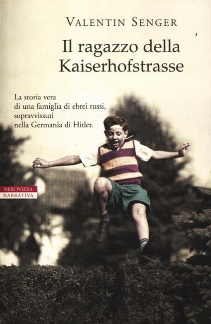 Il ragazzo della Kaiserhofstrasse - Valentin Senger - copertina