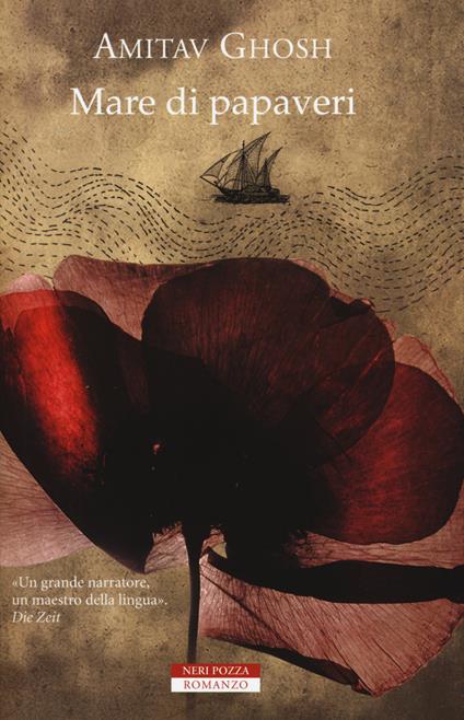 Mare di papaveri - Amitav Ghosh - copertina