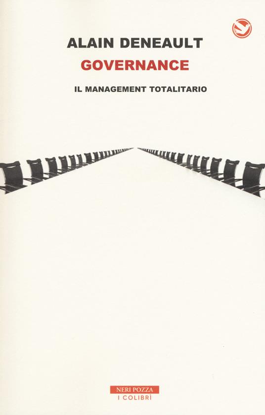Governance. Il management totalitario - Alain Deneault - copertina