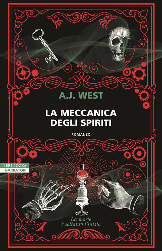 La meccanica degli spiriti - A. J. West - copertina