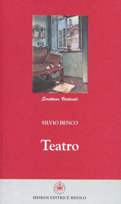 Teatro - Silvio Benco - copertina