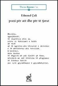 Poezi për atë dhe për të tjerat - Edmond Çali - copertina