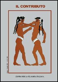 Il contributo (1999). Vol. 2 - copertina