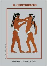 Il contributo (2001). Voll. 1-2 - copertina