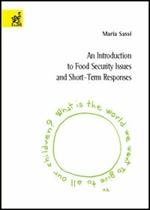 Introduction to food security issues and short-term responses (An)