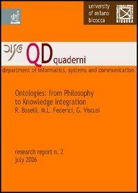 Ontologies: from philosophy to knowledge integration - Roberto Boselli,Mizar L. Federici,Gianluigi Viscusi - copertina