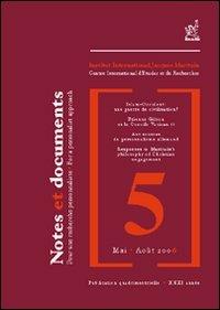 Notes et documents. Vol. 5 - Daniel Madigan,Mustapha Cherif,Florian Michel - copertina