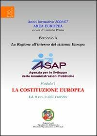 Modulo. Vol. 1: La costituzione europea - Mariangela Matonte,Luciano Penna - copertina