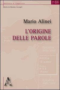 L' origine delle parole - Mario Alinei - copertina