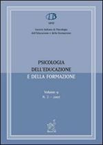Psicologia dell'educazione e della formazione (2007). Vol. 2