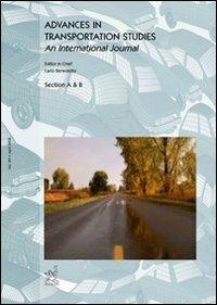 Advances in trasportation studies. An international journal (2008). Vol. 14 - Andrea Benedetto - copertina