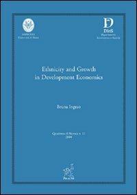 Ethnicity and growth in development economics - Bruna Ingrao - copertina